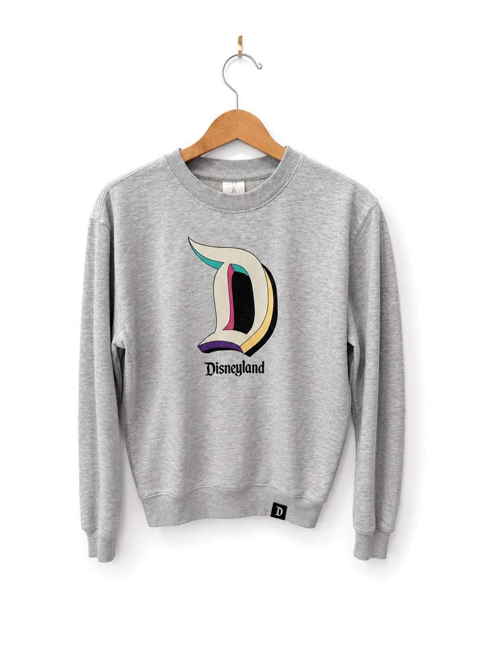 Disneyland Grey Crewneck Sweatshirt